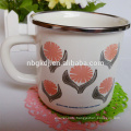 cookware kitchen printed enamel drinking mugs